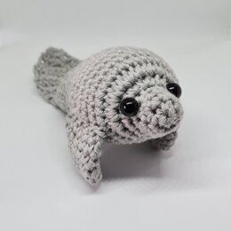 Bulky Yarn Crochet Patterns | LoveCrafts Crochet Manatee, Easy Amigurumi Pattern, Crochet Simple, Sea Animal, Paintbox Yarn, Crochet Patterns For Beginners, Dk Yarn, Free Crochet Patterns, Chunky Yarn