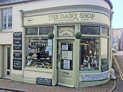 The Dairy Shop, Sidmouth | Flickr: Intercambio de fotos Dairy Shop Design, Dairy Shop, James D'arcy, No Calorie Snacks, Shop Fronts, Beer Opener, Shop Front, Store Front, English Cottage