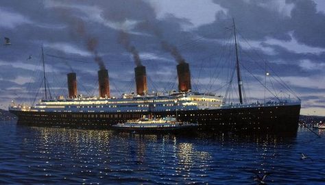 ss-nomadic and rms Titanic Titanic Art, Titanic History, Titanic Ship, Titanic Movie, The Titanic, Rms Titanic, History Channel, Celine Dion, Queenstown