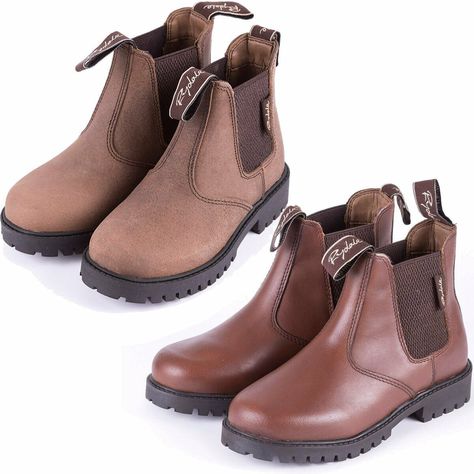 Toddler Chelsea Boots, Boys Brown Leather Shoes, Doc Martens Boots Kids, Kids Leather Boots, Kids Boots Boys, Chelsea Ankle Boots, Slip On Boots, Body Warmer, Designer Boots