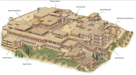 The Aegean in the Bronze Age-Global Architecture – AYLİN ŞEN Knossos Palace, Bronze Age Civilization, Ancient Greek City, Bronze Age, Stonehenge, City Maps, Historical Architecture, Ancient Civilizations, Ancient Greece