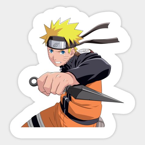 Naruto Stickers Printable, Mini Naruto, Kunai Naruto, Naruto Stickers, Naruto Kunai, Phone Cover Stickers, Bike Drawing, Anime Printables, Bee Sticker