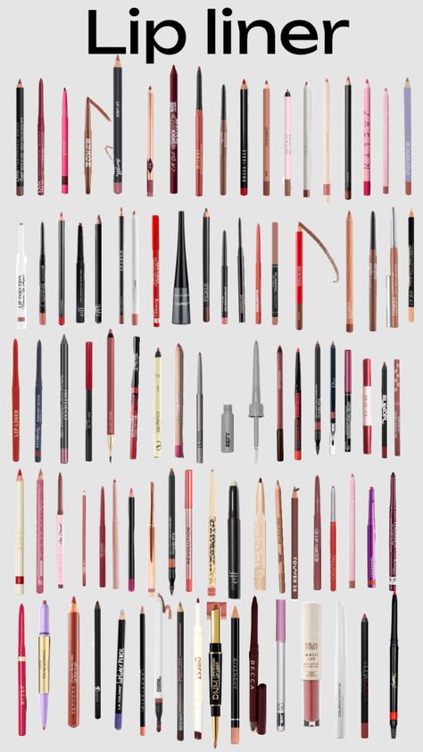 Lip Liner Collection, Makeup Collection, Lip Liner, Lips, Makeup, Make Up Collection, Make Up