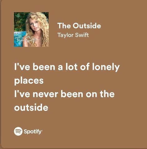 edit : i found this again months later and said "the caption is so me, putting my two favs from debut together" Taylor Swift Debut Lyrics Spotify, Taylor Swift Debut Lyrics, Frases Taylor Swift, Taylor Swift Debut, Taylor Nation, Lyrics Spotify, Taylor Lyrics, Swift Lyrics, Quotes Lyrics