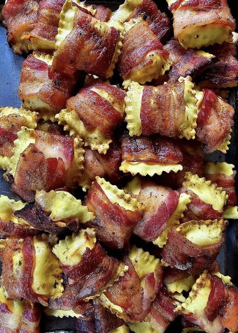 Bacon Wrapped Appetizers, Smoker Pellets, Bacon Dishes, Ranch Dip, Pellet Grill, Smoked Bacon, Bacon Recipes, Bacon Wrapped, Camping Meals