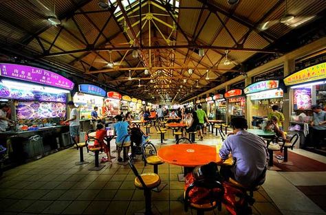 The 5 Best Hawker Centres in Singapore | TheBestSingapore.com Singapore Tourist Attractions, Singapore With Kids, Visit Singapore, Singapore Food, Michelin Guide, Best Street Food, Food Spot, Singapore Malaysia, Singapore Travel