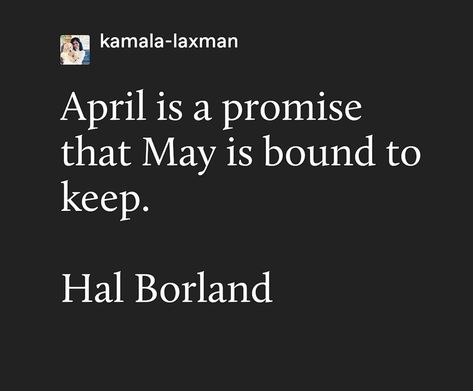 April Poems, May Month, Monthly Quotes, Season Quotes, Month Of May, Literature Quotes, Quotes And Notes, Too Soon, Meaningful Words