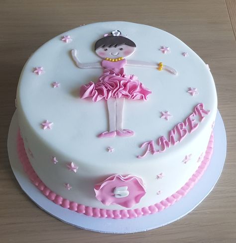 Dancer Cake, Ballet Cake, Ballerina Birthday Cake, Ballet Cakes, Cake Designs For Kids, Ballerina Cake, Anna Birthday, Cake Kids, Ballerina Cakes