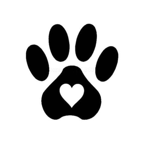 Your Dog Or Cat Paw Print With Heart Vinyl Decal. Customizable, Name Can Be Added Under Bottom Of Paw By Request. Any Color Available. Matte White And Black. Glossy Red, Pink, Purple, Green, Yellow, Orange, Blue. 7" Size, Can Be Made To Any Size Vinyl Decals Have No Clear Or Colored Background. Transfer Tape Is Used To Transfer The Design To Any Non-Porous, Smooth Surface. Finally, You Remove Transfer Tape, Leaving Only The Design Behind. The Decals Are Removable, But They Are Not Reusable. Tatoo Dog, Paw Print Art, Heart Decals, Paw Heart, Cat Paw Print, 강아지 그림, Tapeta Galaxie, Dog Drawing, Cat Paws