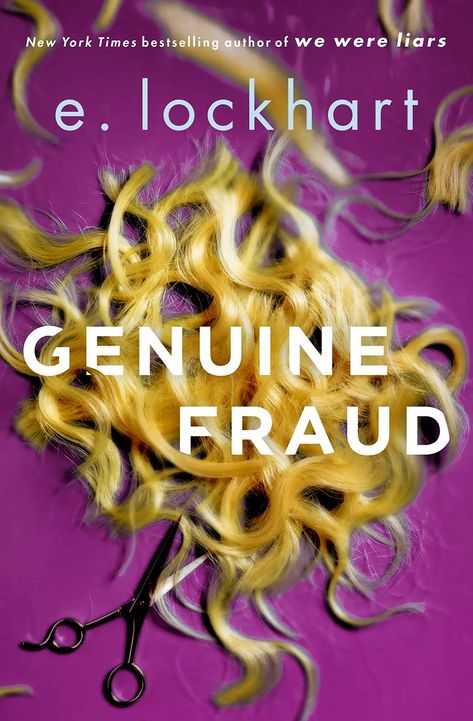 Genuine Fraud by e. lockhart Genuine Fraud, E Lockhart, Reader Girl, Indian Legends, Mystery Writing, We Were Liars, Bad Romance, Happy Tuesday, Top Ten