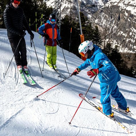 There's always more to learn... no matter your level, we love helping all skiers get better 😃 Ski Teacher, School Guide, Ski School, Ski Season, Ferrero Rocher, Ski Area, Ski Snowboard, Ski And Snowboard, Get Better