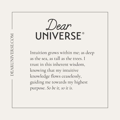 Connecting with the Universe brings a sense of inner peace and harmony, allowing you to live in the present moment. #dearuniverse #sarahprout #invocations #manifestation Visit DearUniverse.com Dear Universe Manifestation Letter, Prayer To Universe, Letter To The Universe, Divine Feminine Quotes, Manifestation Prayer, Dear Universe, Feminine Quotes, House Letters, Authentic Life