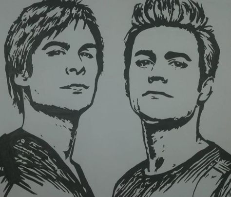 The Wampire Daires Damon Hello Brother, Hello Brother Tvd, Wampire Daires, Damon Stefan, Pencil Sketches Easy, Hello Brother, Contour Drawing, Tattoo Design Book, Pencil Sketches