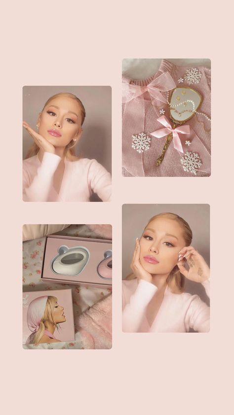 Pink Wallpaper Ariana Grande, Pink Ariana Grande Wallpaper, Ariana Pink Aesthetic, Pink Ariana Grande Aesthetic, Ariana Grande Aesthetic Collage, Ariana Grande Aesthetic Poster, Ariana Aesthetic Wallpaper, Aesthetic Wallpaper Ariana Grande, Ariana Grande Aesthetic Wallpapers