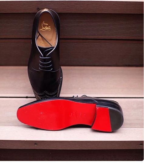 Christian louboutin men's shoes. My personal favorite.. Mens Dress Shoe, Moda Do Momento, Der Gentleman, Men's Wedding Shoes, Christian Louboutin Men, Desert Boot, Simple Shoes, Peacoats, Fashion 1950s