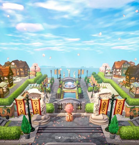 Animal Crossing Canal Ideas, Botw Recipes, Pokemon Crystal, Animal Crossing 3ds, Animals Crossing, Ac New Leaf, Design Atelier, Animal Crossing Guide, Animal Crossing Wild World