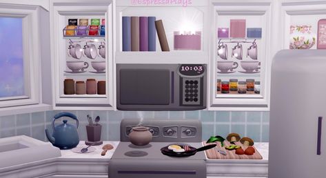 Rh Kitchen Dorm, Royale High Dorm Kitchen, Rh Dorm Layout, Royale High Dorm Ideas, Rh Kitchen, High Room Ideas, Rh Dorm, Dorm Layout, Royals High