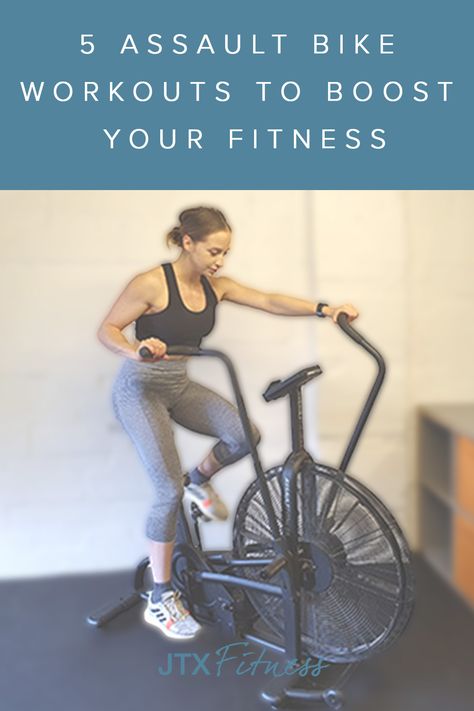 Resistance Bike Workout, Airbike Crossfit Workout, Crossfit Bike Workout, Rogue Bike Workout, Rogue Echo Bike Workouts, Fan Bike Workout, Echo Bike Workout, Air Bike Workout For Beginners, Airdyne Bike Workout