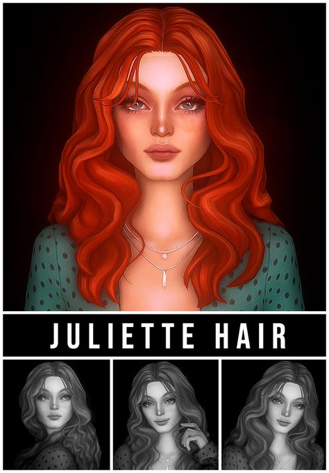 Juliette Hair!I actually can’t stop making hair it’s so fun💖BGC💖All EA colors plus one of my own💖Hat chops includedDOWNLOAD (sfs) / (drive) Ruckus Hair Simstrouble, Sims 4 Thick Hair Cc, Maxis Match Sims 4 Cc Hair Mint, Heather Holloway Icon, Sims 4 Mods Maxis Match Hair, Maxis Match Sims 4 Hair Cc, Female Hair Sims 4 Cc Maxis Match, S4cc Hair Maxis Match, Sims 4 Hats Maxis Match