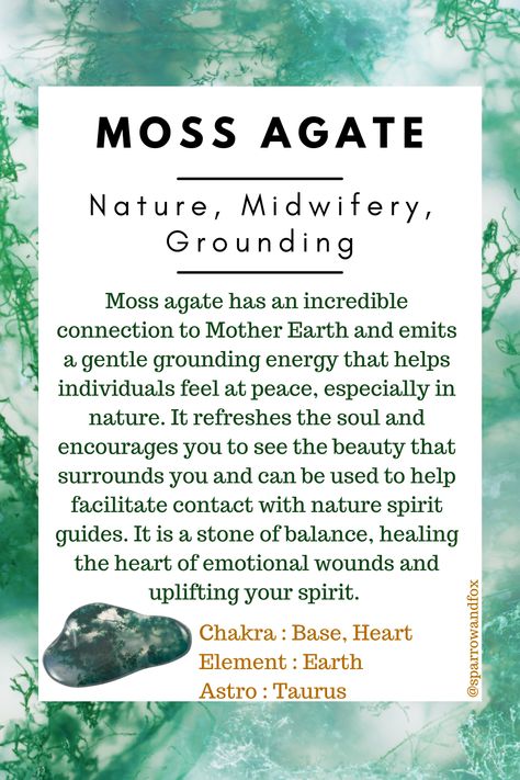 Green Moss Agate Crystal Meaning, Green Moss Agate Meaning, Moss Agate Crystal Meaning, Moss Agate Meaning, Stones Meanings, Crystal Book, Healing The Heart, Mother Gaia, Minerals Crystals Stones