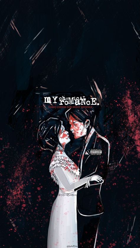 My Chemical Romance Poster, My Chemical Romance Albums, My Chemical Romance Wallpaper, I Love Mcr, Emo Art, Emo Wallpaper, Music Poster Design, Sweet Revenge, Band Wallpapers