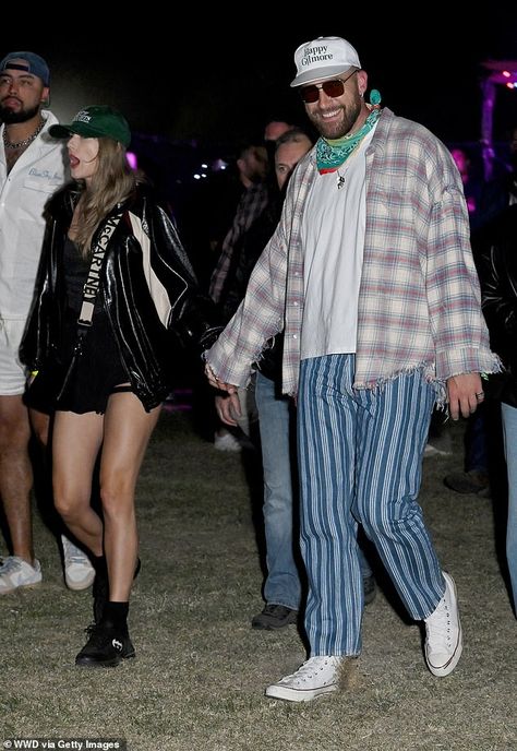 Taylor Swift poses with Teresa Giudice as worlds collide at Coachella: RHONJ star's delighted husband Luis Ruelas calls them 'two absolute QUEENS' as he shares snap Check more at https://maholicious.com/taylor-swift-poses-with-teresa-giudice-as-worlds-collide-at-coachella-rhonj-stars-delighted-husband-luis-ruelas-calls-them-two-absolute-queens-as-he-shares-snap/ Taylor Swift At Coachella, Tayvis Coachella, Taylor Swift Coachella, Ts Outfits, Eras Outfits, Teresa Giudice, Worlds Collide, Eras Tour Outfit, Coachella Outfit