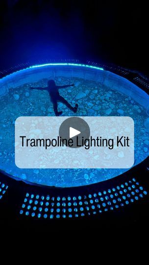 188K views · 2K reactions | FOLLOW & comment keyword “lights” for a link to this incredible lighting kit from @trampolinesdownunder 💡  We’ve had our in ground trampoline for 2 summers now and it’s still my favorite thing in my backyard. My kids spend hours jumping on that thing. I recently saw these lighting kits and knew it was my next fun purchase!🤩  All you need is a power drill and an outlet to transform your standard trampoline into the funnest nighttime activity. The LED lights turn the tarp translucent, so it feels like you’re bouncing on air! #toytestingsisters #trampolinesdownunderpartner | Mandy & Mel | altego_music · Please Please Please x Super Trouper (Altégo mix) Ground Trampoline, In Ground Trampoline, Trampoline Park, On Air, Power Drill, Night Time, All You Need Is, Like You, Outlet