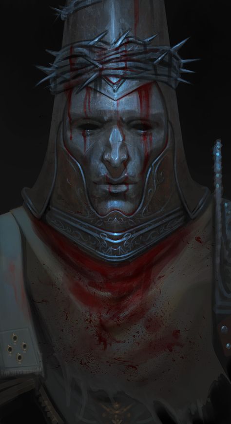 ArtStation - the penitent one, mohamed saad The Penitent One, Penitent One, Heroic Fantasy, 다크 판타지, Arte Obscura, Dark Art Illustrations, Portrait Sketches, Soul Art, Fantasy Concept Art