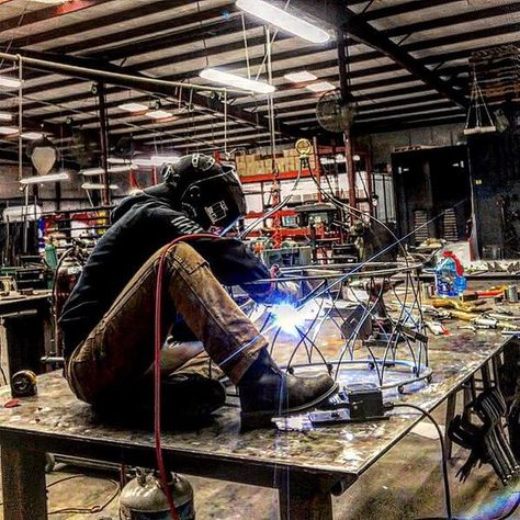 Welding Aesthetic, Welding Women, Brown Lifestyle, Welding Schools, Women Welder, Cool Welding Projects, Welding Gear, Welding Shop, Cabin Aesthetic