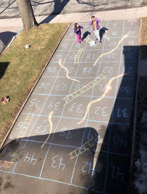 Fun Chalk Board Games Your Kids Can Create While Playing Outside | Kids Activities Blog Science Games For Kids, Outside Activities For Kids, Chalk Activities, Fun Games For Girls, Field Day Games, Pranks For Kids, Kids Obstacle Course, Science Games, Playing Outside