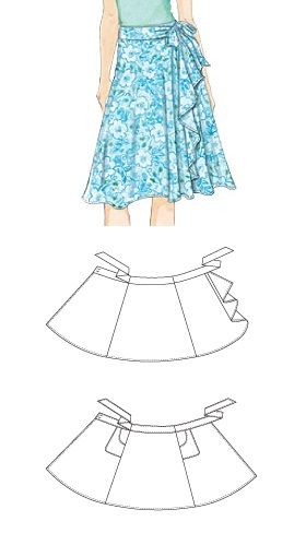 Saia envelope efeito cascata ou bolso Cascade Skirt Pattern, Long Skirt Pattern Sewing Wrap, Asymmetrical Wrap Skirt Pattern, Wraparound Skirt Pattern, Mood Fabrics Free Pattern Skirt, Wrap Skirt Pattern, Skirt Maxi, Trendy Sewing Patterns, Skirt Patterns Sewing