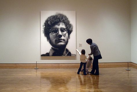 Chuck Close. (1969, oil on canvas) Chuck Close Paintings, Charles Sheeler, Chuck Close, Los Angeles Museum, Payday Loans, Need Money, Loans, Minneapolis, Art Forms