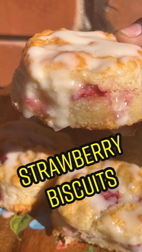 @popeyes inspired Strawberry Biscuits . . . #popeyes #strawberrybiscuits #strawberry #biscuit #cookwithmetri #easymeals #easyrecipes #simplemeals #simplerecipes #atlfoodie #atlchef #stlfoodie #stlchefs #houstonfoodie #houstonchef | Tri Scott | Fruity Covers · Rich Flex Strawberry Biscuits Popeyes, Popeyes Strawberry Biscuits Recipe, Biscuits Popeyes, Popeyes Strawberry Biscuits, Popeyes Biscuit Recipe, Strawberry Biscuits, Houston Foodie, Popeyes Chicken, Biscuit Recipe