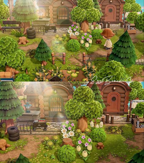 Acnh Builds, Cottagecore Animal Crossing, Animal Crossing Island Inspo, Acnh Cottagecore, Ac New Leaf, Animal Crossing Guide, Forest Core, Acnh Inspiration, Animal Crossing Wild World