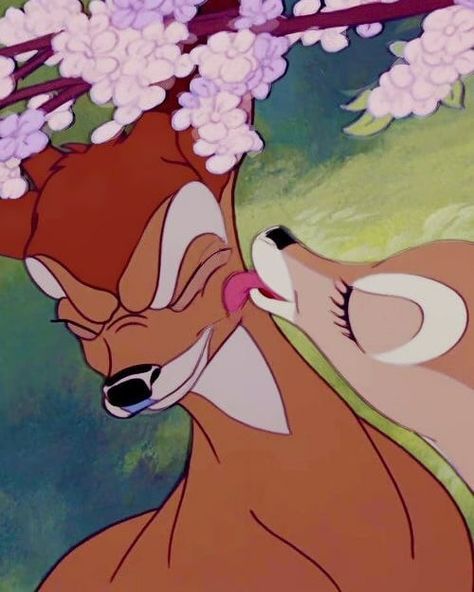 Bambi 1942, Disney, Flowers