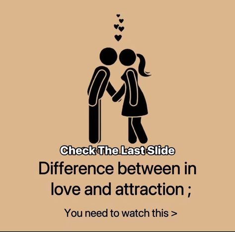 Difference Between Love And Attraction Pure Love, On Instagram, Quick Saves, Instagram