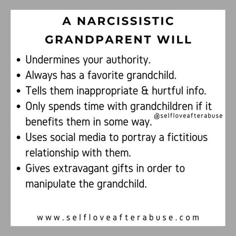 No Contact With Mother, Toxic Grandparents Quotes, Narcissistic Grandparents, Toxic Grandparents, Narcissistic Traits, Narcissistic Mothers, Protect Your Mental Health, Toxic Family Quotes, Generational Curses