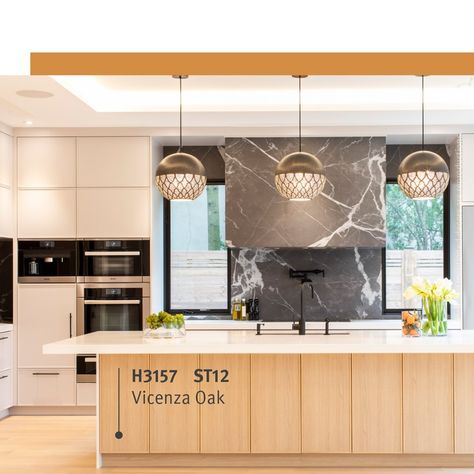 Egger Vicenza Oak, Egger Kitchen, Toronto Home, Hood Fan, Avenue Design, Natural Foundation, Kitchen Stand, New House - Kitchen, Oak Kitchen