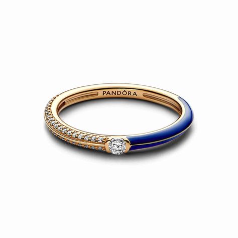 Pandora Me, Palladium Metal, Pandora Blue, Bracelet Pandora, Mesh Bracelet, Stacked Jewelry, Ring Size Guide, Lab Created Diamonds, Jewelry Pouch