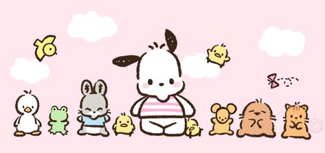 Long Widget Aesthetic, 2000s Wallpaper, Ios Themes, Chibi Sketch, Twitter Header Aesthetic, Mac Wallpaper, Simple Iphone Wallpaper, Sanrio Wallpaper, Banner Background Images