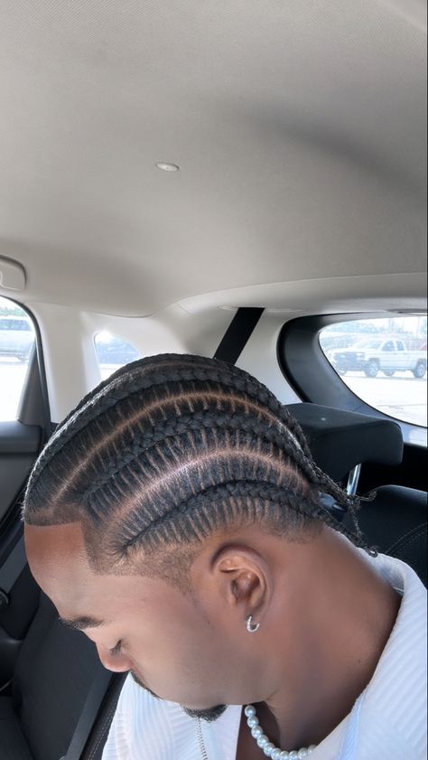 Best Cornrow Hairstyles, Cornrows Men, Cornrow Styles For Men, Cornrow Braids Men, Braids With Fade, Hair Twists Black, Natural Hair Men, Braid Styles For Men, Boy Braids Hairstyles