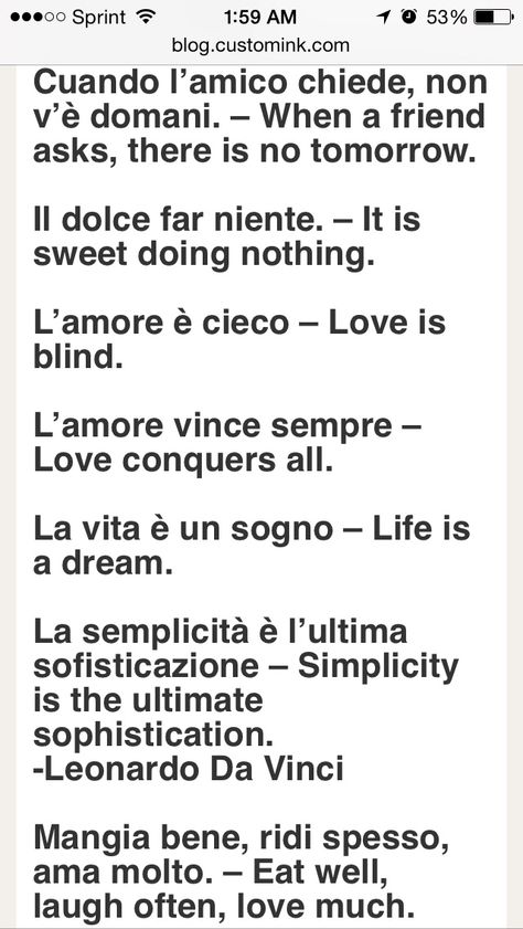 awesome Italian Quotes for possible tattoos ... Italian Bio Ideas With Meaning, Italian Captions With Translation, Italian Bio Ideas, Captions In Italian With Meaning, Italian Instagram Captions With Translation, Tattoos For Italians, Small Italian Tattoos For Women, Italian Instagram Bios, Italian Spine Tattoo Quotes