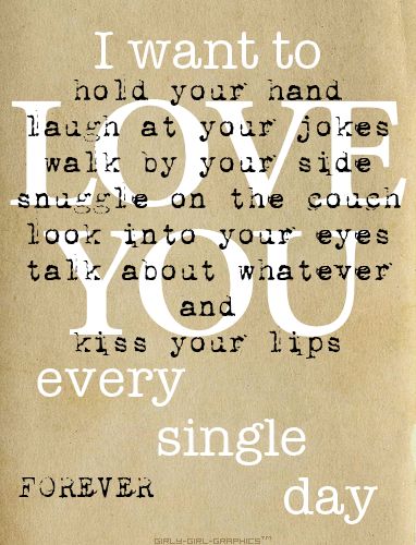 I want to love you every single day love kiss quote romantic love quote forever Quotes For Your Boyfriend, Kissing Quotes, 25th Quotes, Sweet Love Quotes, Cute Couple Quotes, Cute Love Quotes For Him, Laugh At Yourself, Love Quotes For Her, The Perfect Guy