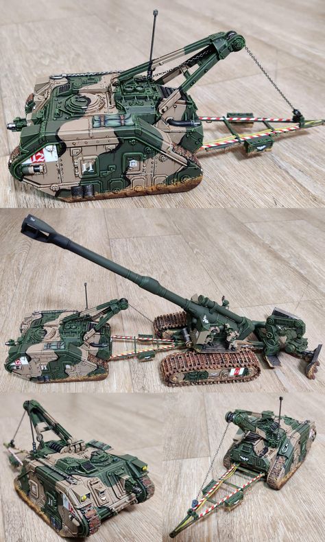 40k Tank Conversion, Warhammer 40k Astra Militarum Miniatures, Warhammer 40k Tanks, Warhammer 40k Conversions, Warhammer Tank, Warhammer Vehicles, Imperial Tanks, Warhammer Imperial Guard, 40k Armies