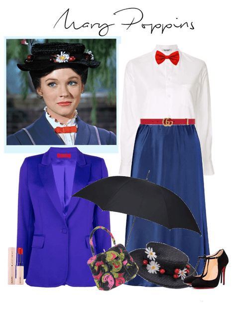 Mary Poppins Props, Diy Beetlejuice Costume, Diy Barbie Costume, Diy Beetlejuice, Mary Poppins Outfit, Diy Scarecrow Costume, Book Characters Dress Up, Mary Poppins Costume, Beetlejuice Costume