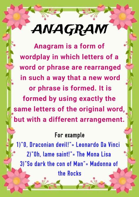 Jumbled Words With Answers, Anagram Words, Jumbled Words, Word Ladders, English Spelling, Receptive Language, Science Notes, Expressive Language, Spoken Words