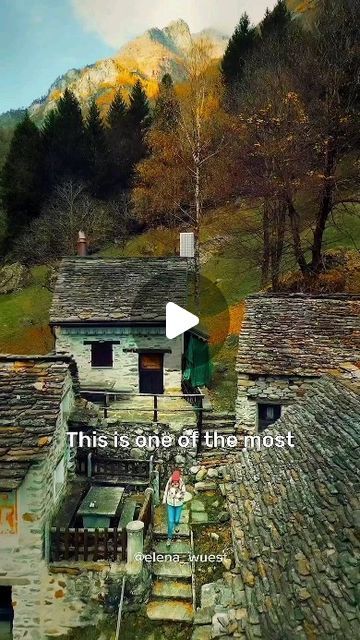 Switzerland 🇨🇭 Travel | Hotels | Food | Tips | Step Back in Time to Ticino, Switzerland's Hidden Gem 🇨🇭🏔️🍂    Explore the enchanting beauty of Ticino, where Swiss culture... | Instagram Foroglio Switzerland, Lavertezzo Switzerland, Switzerland Ticino, Swiss Culture, Traveling Quotes, Traveling Europe, Cascade Waterfall, Switzerland Travel, Food Tips