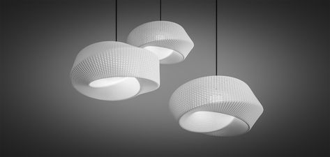 Decimal / .016 / A 3D printed lamp by Ariel Rojo Bedroom Light Shades, 3d Printed Lamp, Pendant Living Room, New York Decor, 3d Printing Business, Bedding Inspiration, Patterned Bedding, Design Master, Space Station