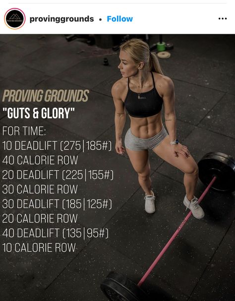 Deadlift Crossfit Workout, Crossfit Workouts Wod Strength, Musclepharm Workouts, Dead Lift Workout, Hero Workouts Crossfit, Crossfit Mayhem Workouts, Rower Workout, Functional Training Workouts, Deadlift Wod Crossfit