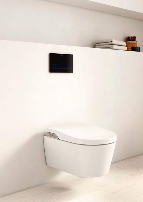 In-Wash® Inspira Smart Toilets | Roca Australia Bathrooms Cleansing Routine, Water Efficiency, Smart Toilet, Toilet Design, Toilet Bowl, Toilets, Wash Basin, Panel Siding, Toilet Paper